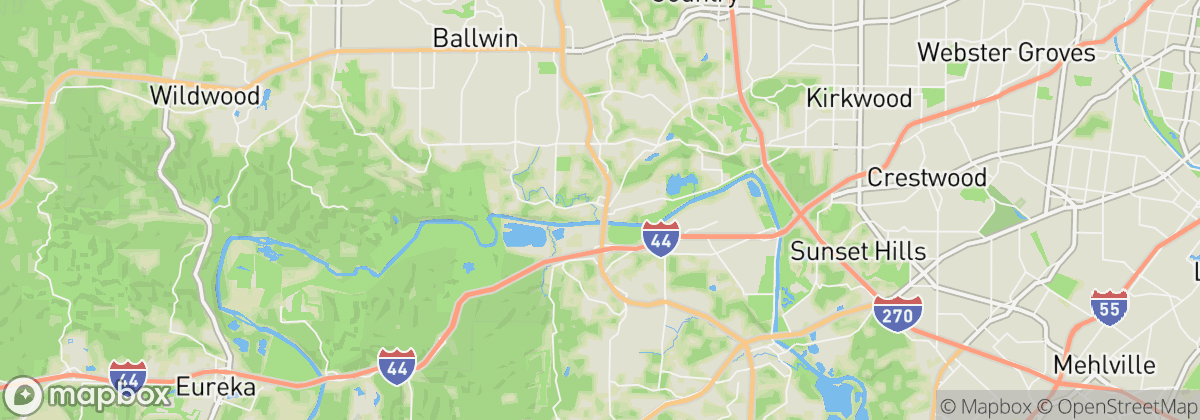 Map: Valley Park, MO