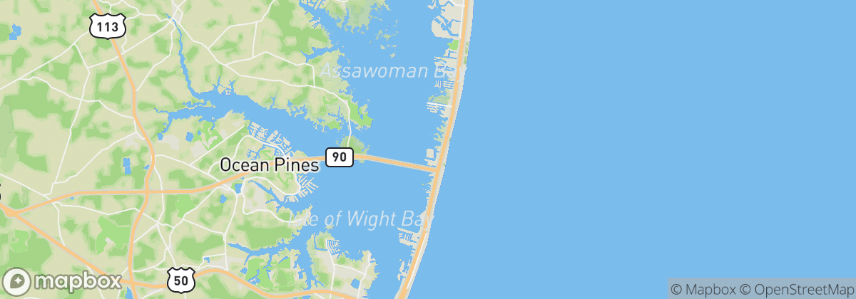 Map: Ocean City, MD