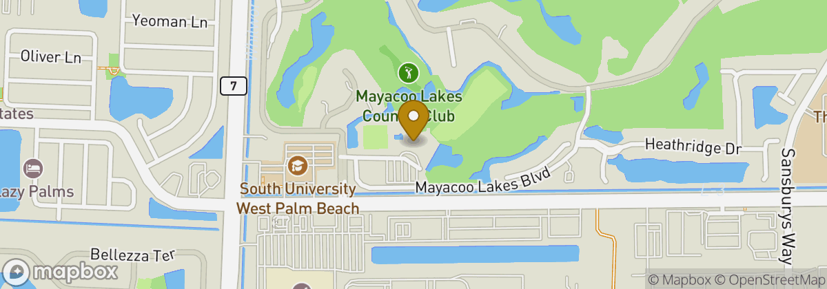 Map location: Mayacoo Lakes Country Club Inc