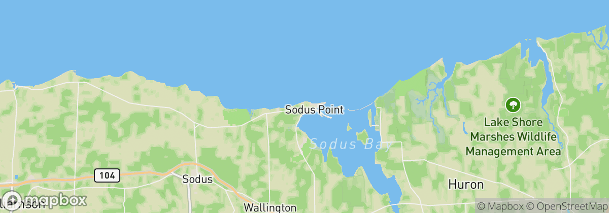 Map: Sodus Point, NY