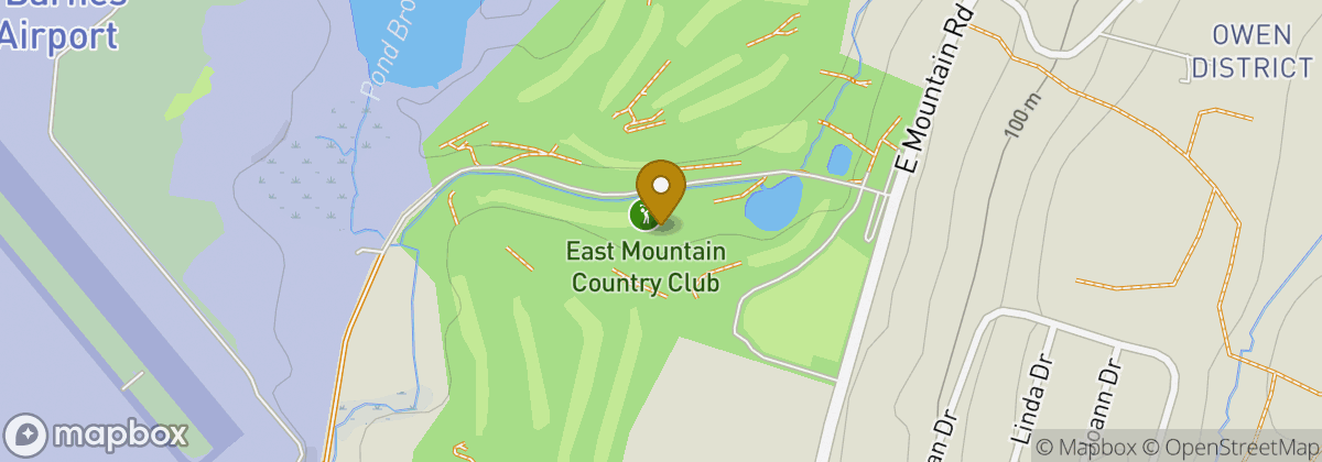 Map location: East Mountain Country Club