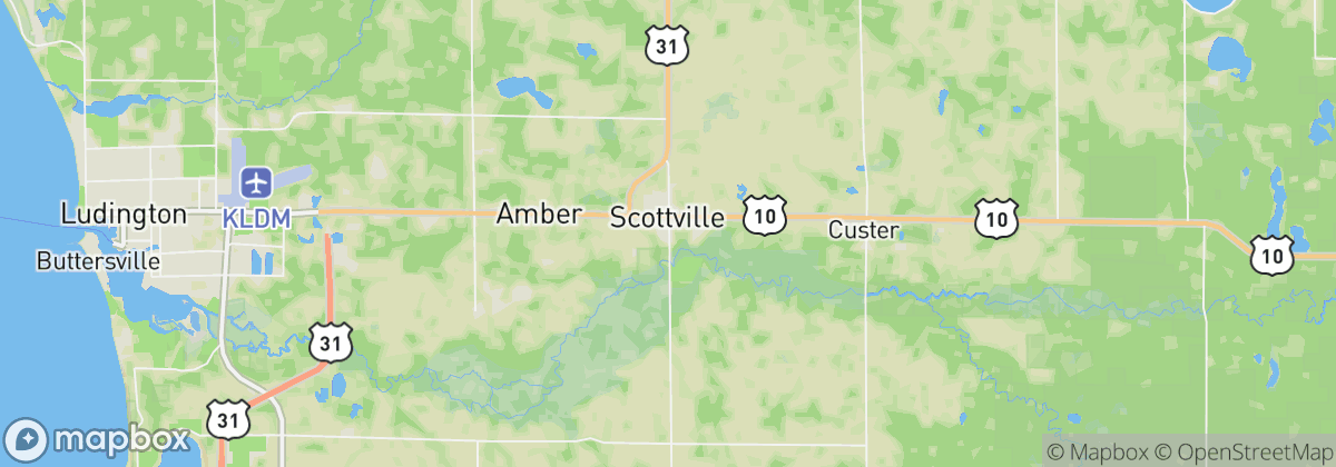 Map: Scottville, MI
