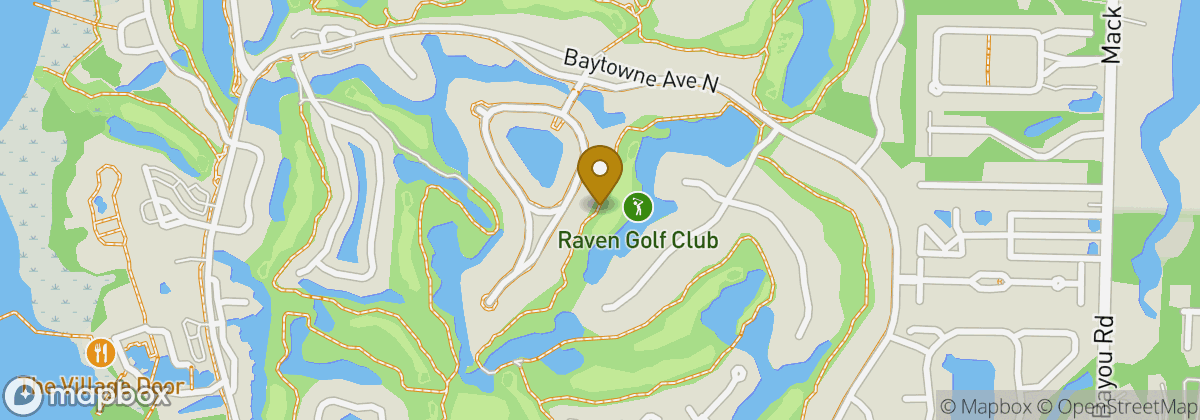 Map location: Raven Golf Club