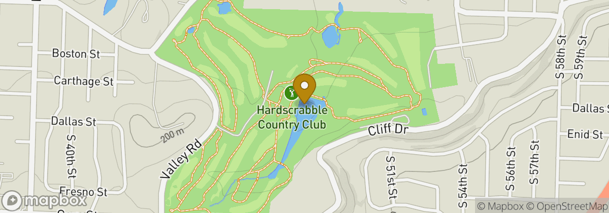 Map location: Hardscrabble Golf Course