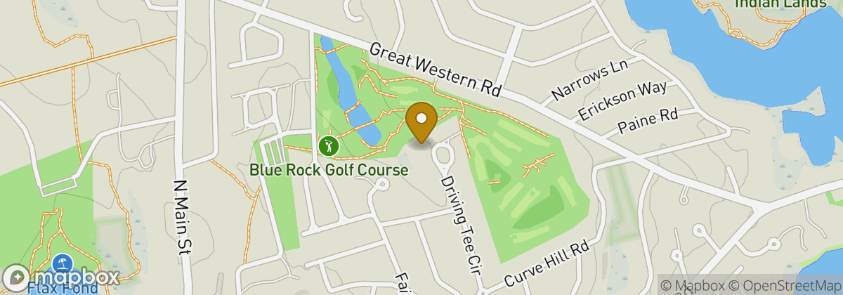 Map location: Blue Rock Golf Course