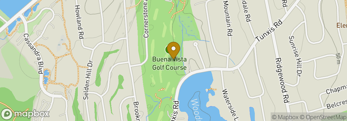 Map location: Buena Vista Golf Course