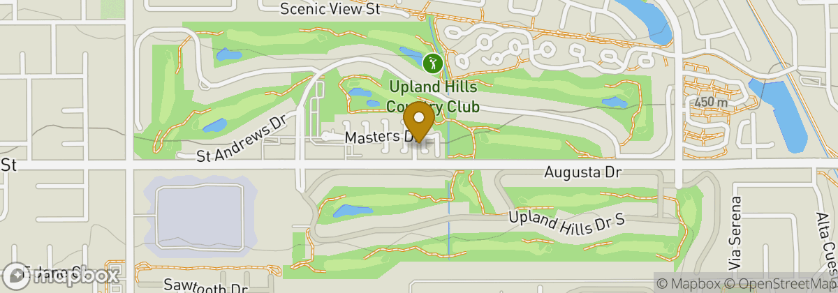 Map location: Upland Hills Country Club