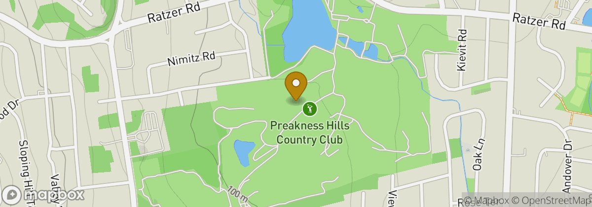 Map location: Preakness Hills Country Club