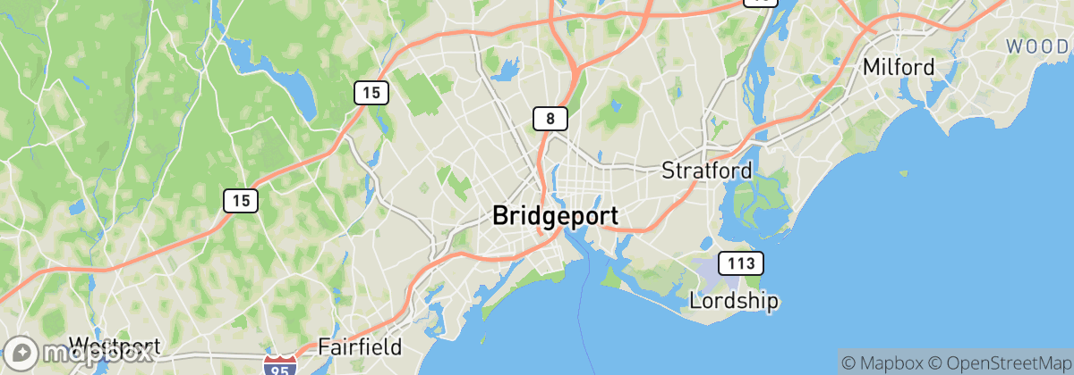 Map: Bridgeport, CT