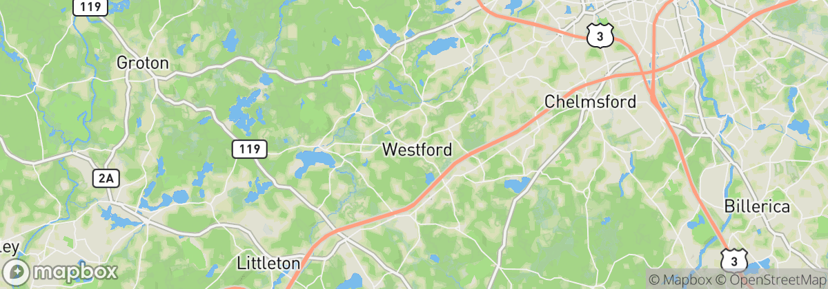 Map: Westford, MA