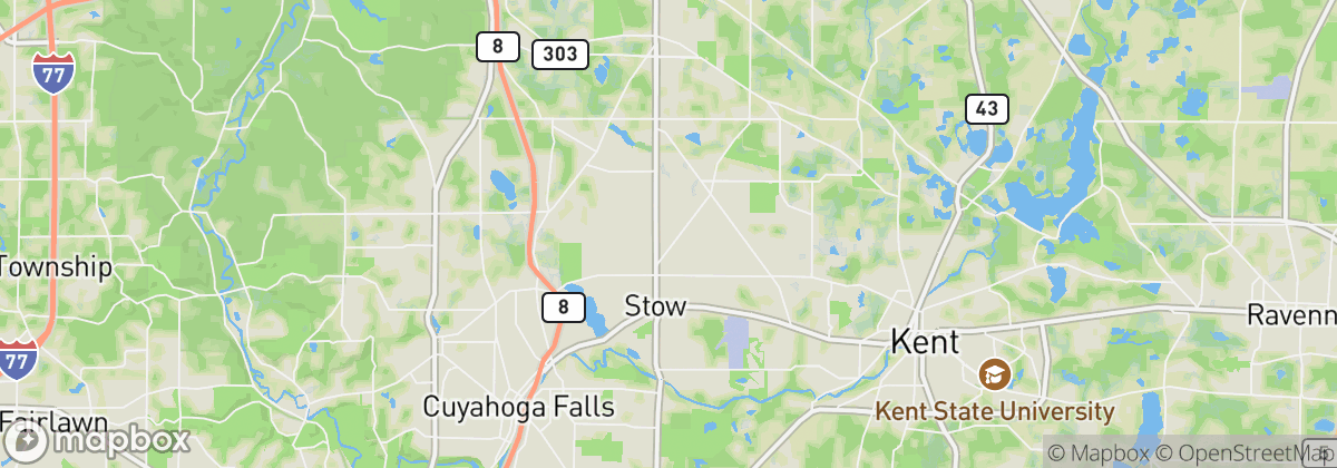 Map: Stow, OH