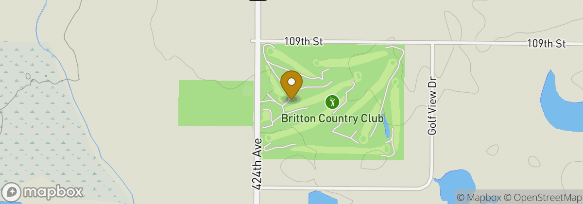 Map location: Britton Country Club