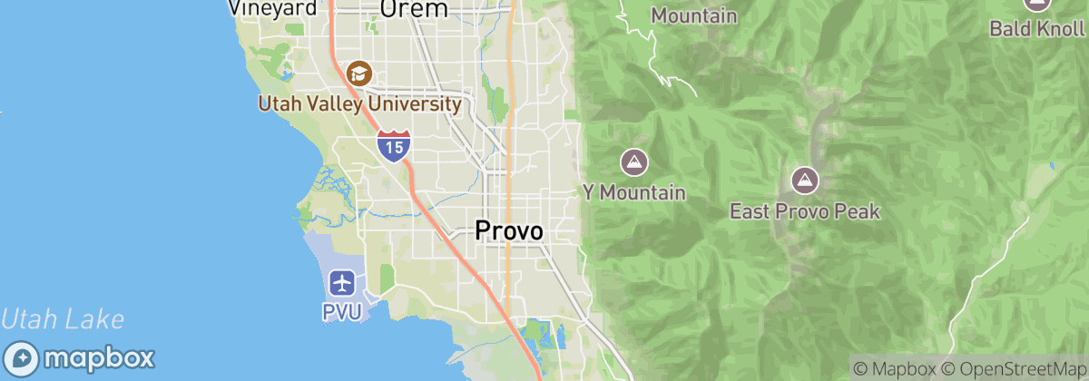 Map: Provo, UT