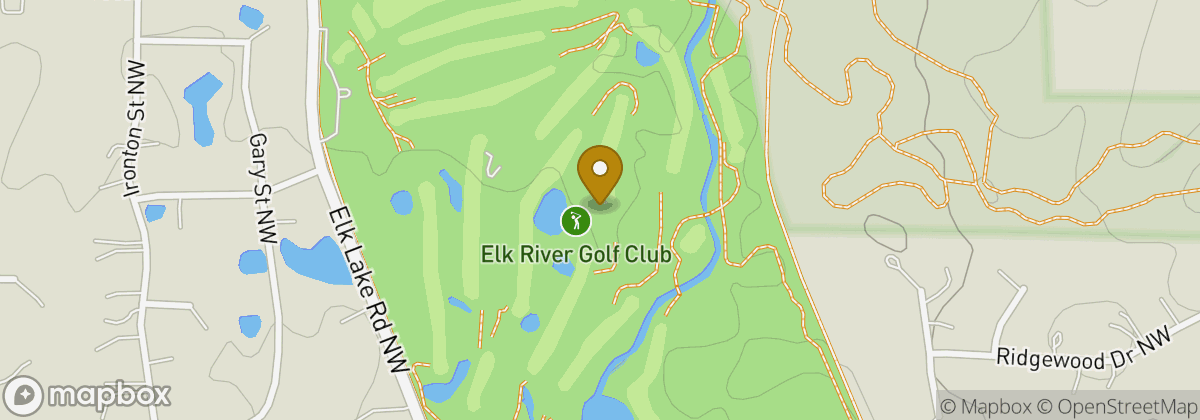 Map location: Elk River Golf Club