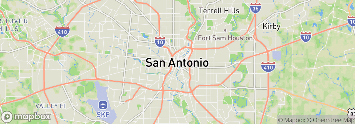 Map: San Antonio, TX