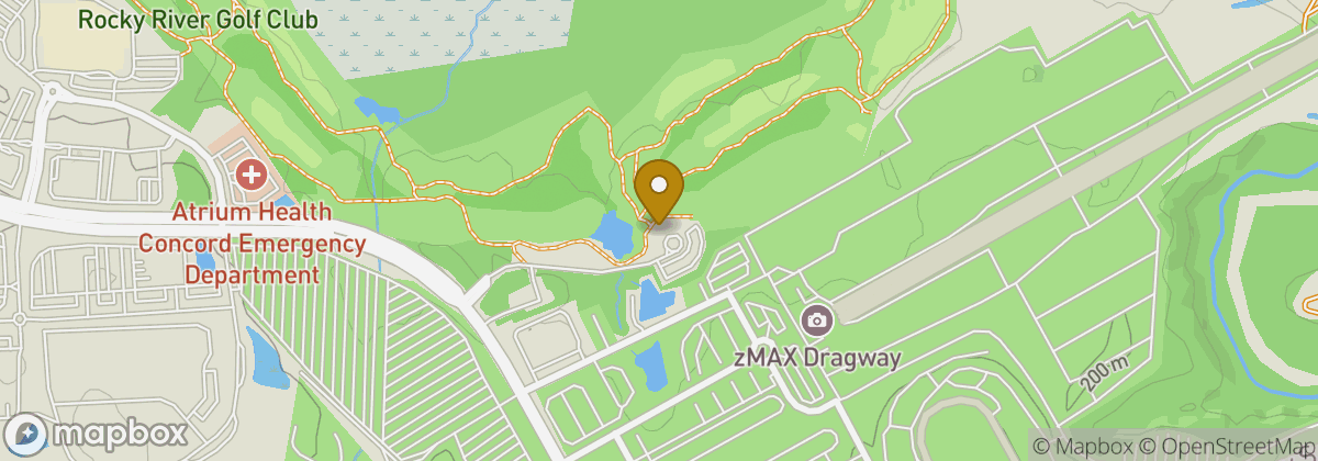 Map location: Rocky River Golf Club At Concord