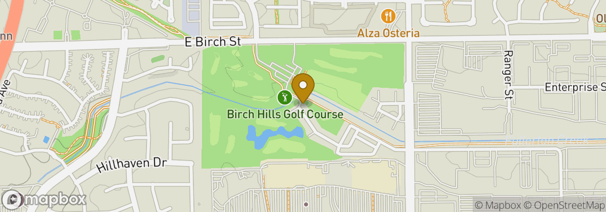 Map location: Birch Hills Golf Course