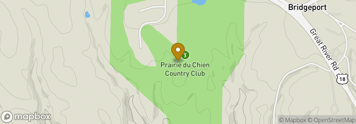 Map location: Prairie du Chien Country Club