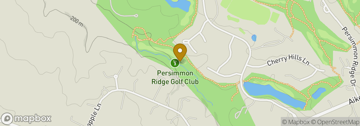 Map location: Persimmon Ridge Golf Club