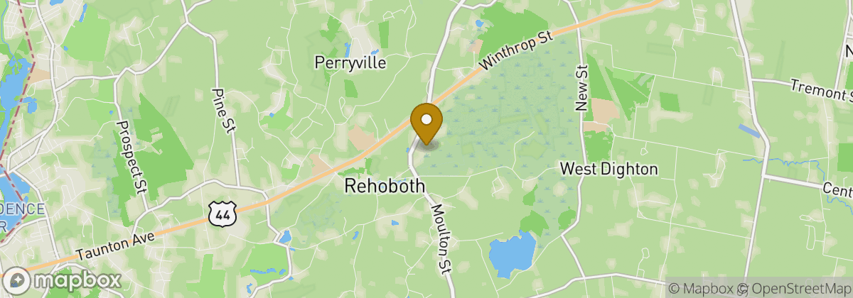 Map location: Rehoboth