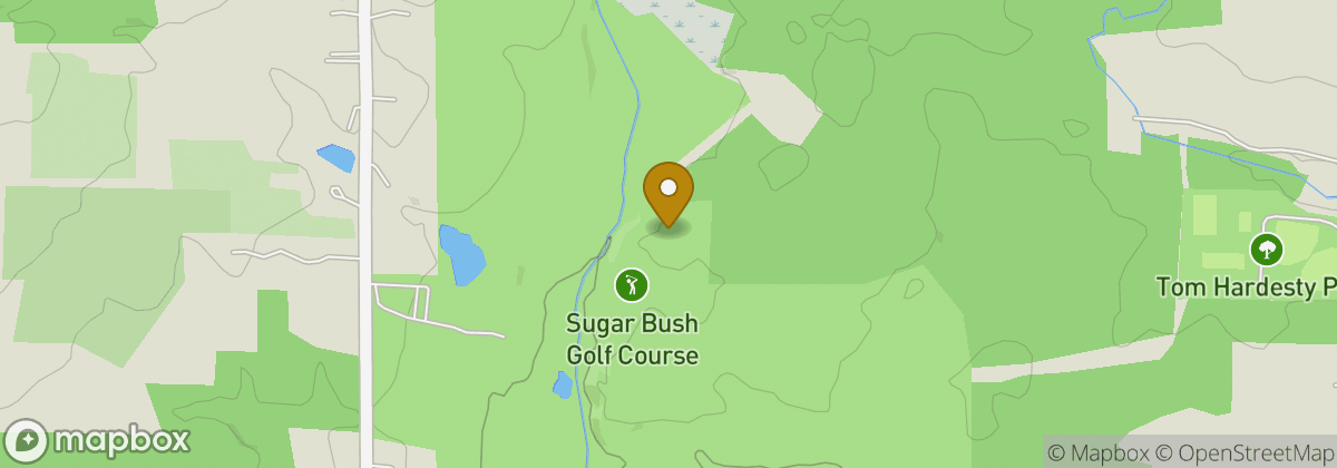 Map location: Sugar Bush Golf Course