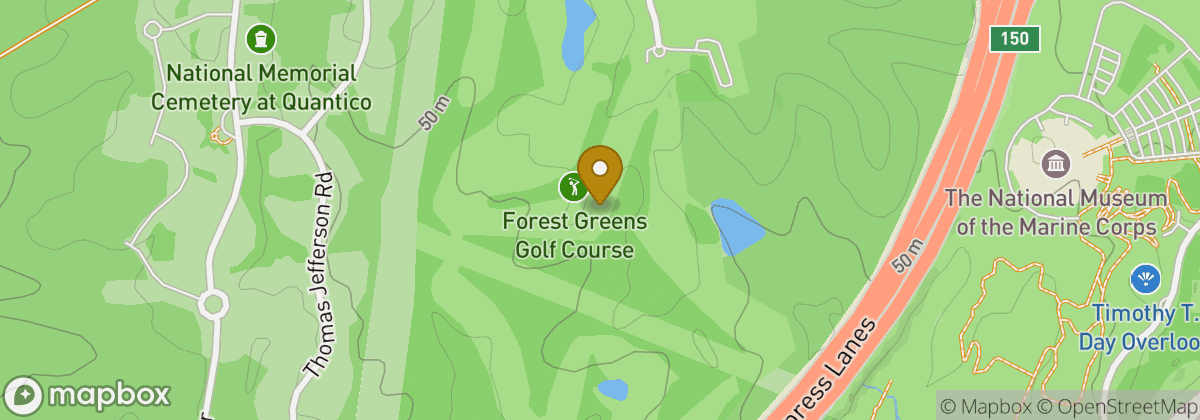 Map location: Forest Greens Golf Club