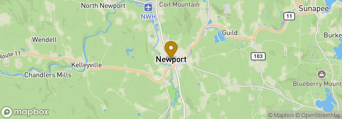 Map location: Newport