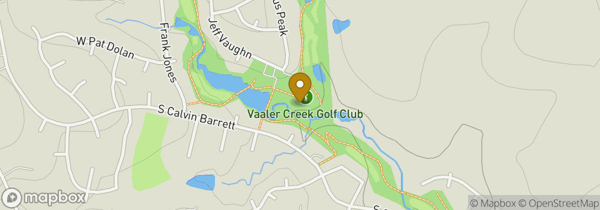 Map location: Vaaler Creek Golf Club