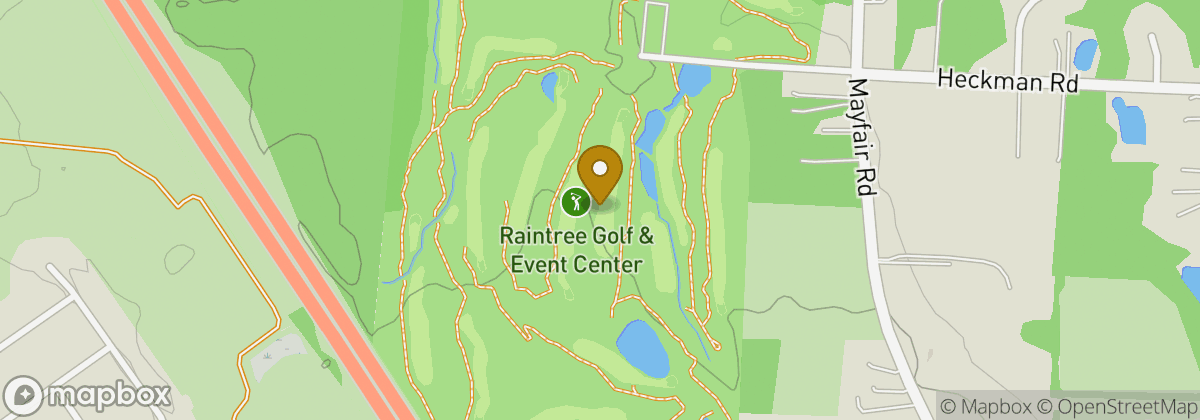 Map location: Raintree Golf & Event Center