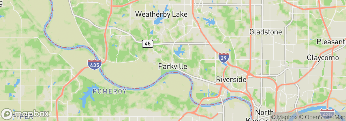 Map: Parkville, MO