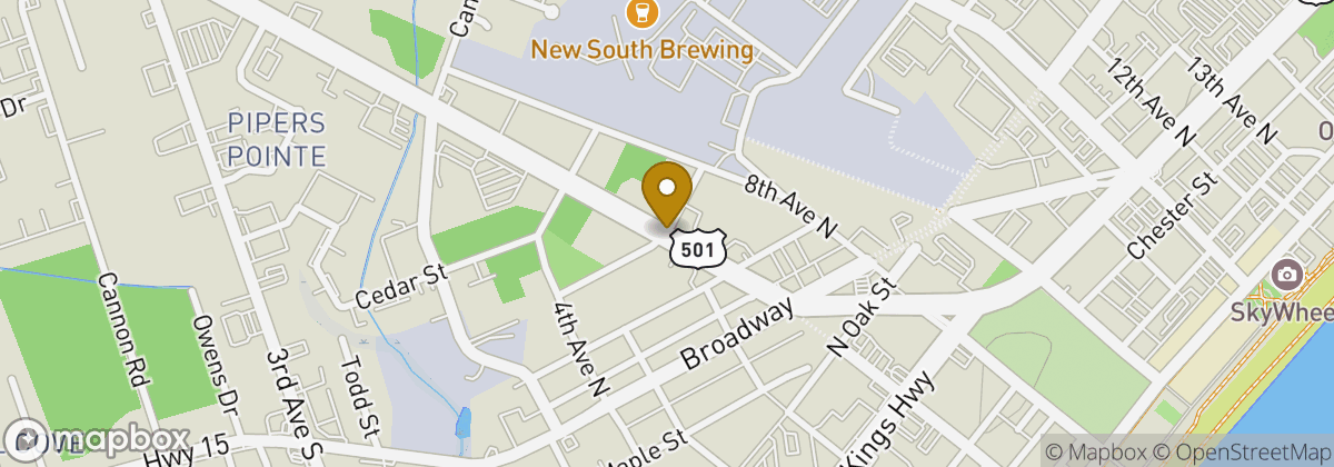 Map location: Legends Golf and Resort