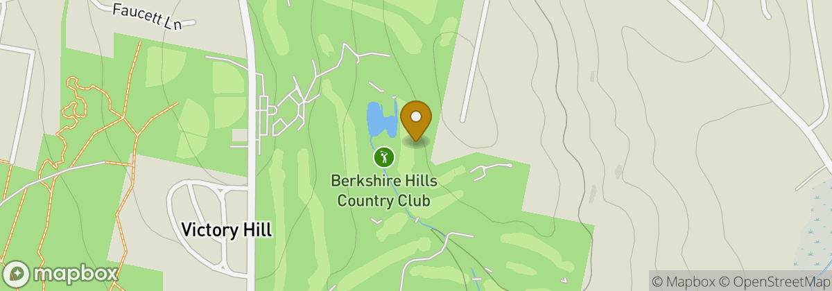 Map location: Berkshire Hills Country Club