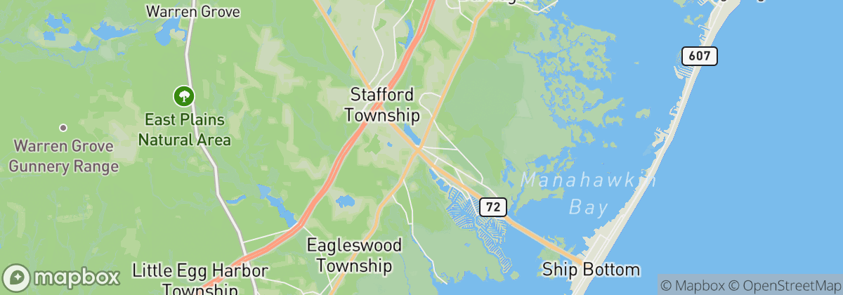 Map: Manahawkin, NJ
