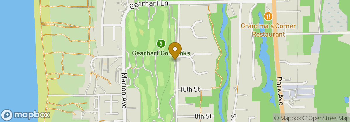 Map location: Gearhart Golf Links
