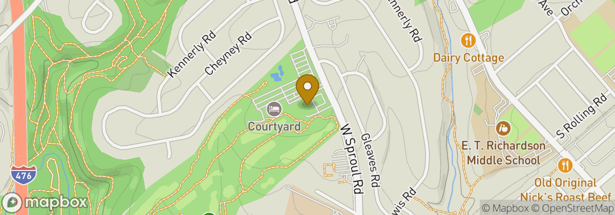 Map location: Springfield Twp Golf Course