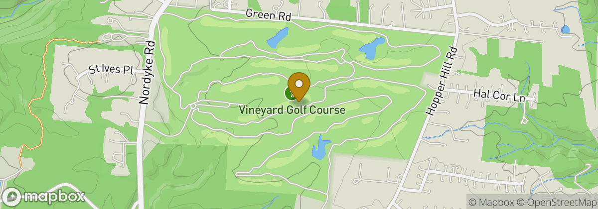 Map location: Vineyard Golf Course