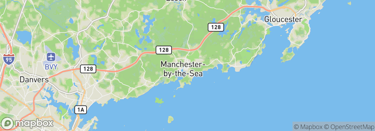 Map: Manchester-by-the-Sea, MA