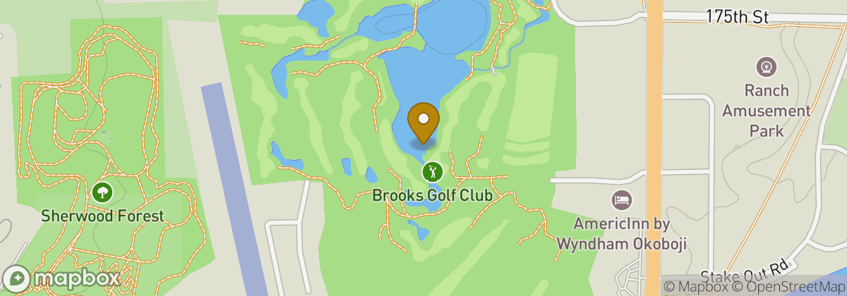 Map location: Brooks Golf