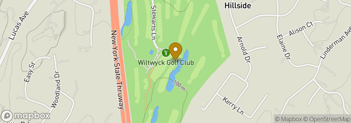 Map location: Wiltwyck Golf Club