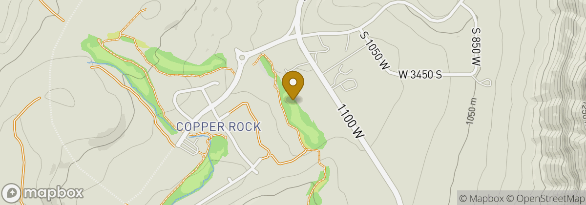 Map location: Copper Rock Golf Course