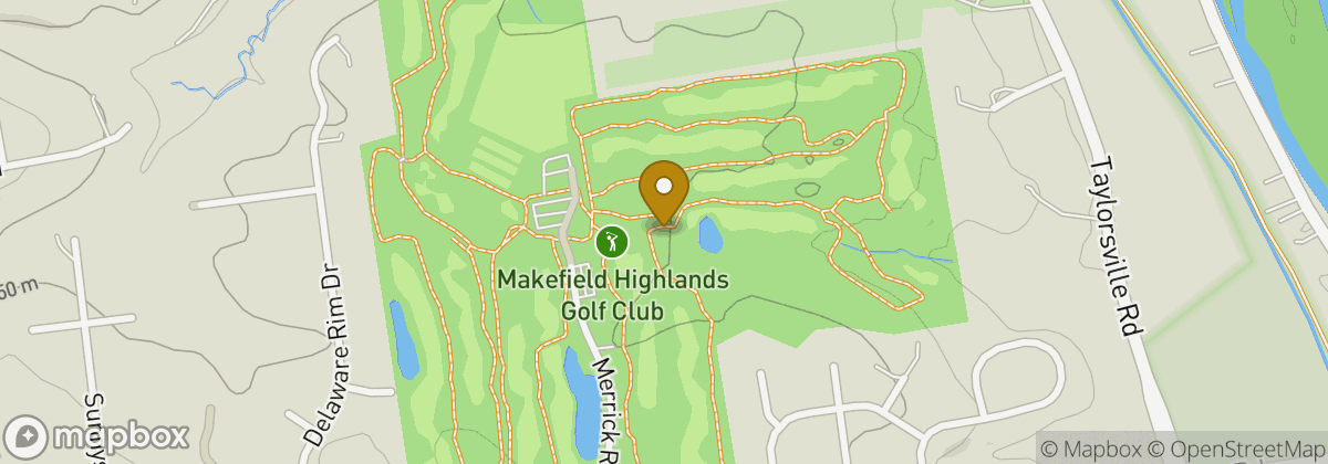 Map location: Makefield Highlands Golf Club