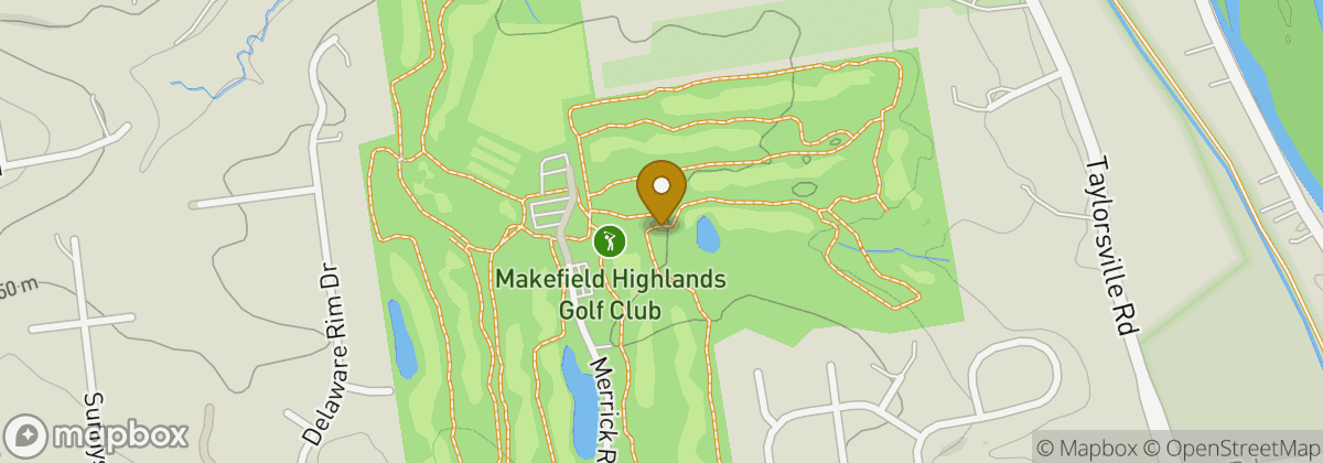 Map location: Makefield Highlands Golf Club