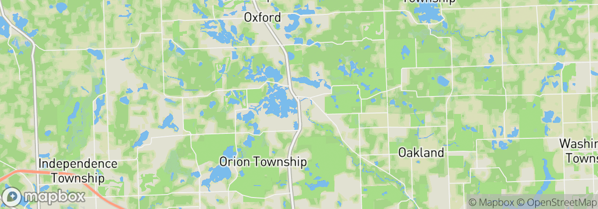 Map: Lake Orion, MI