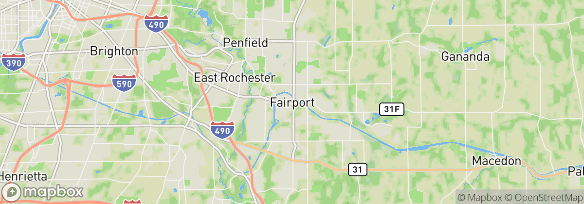 Map: Fairport, NY