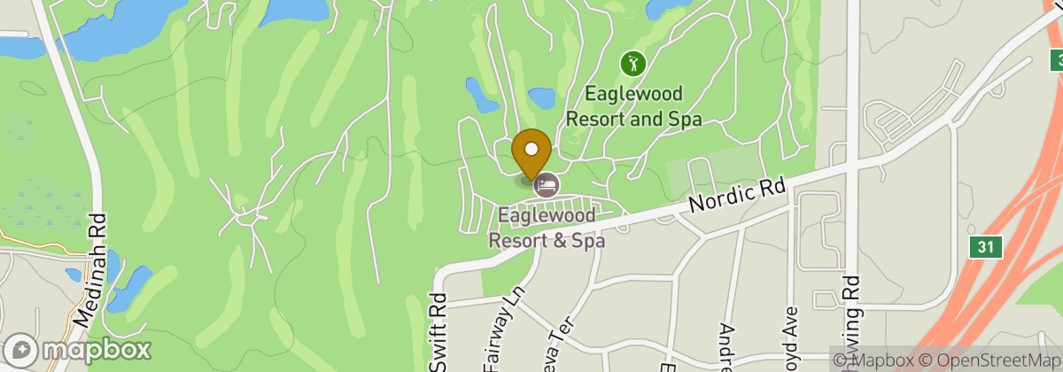 Map location: Eaglewood Golf Course