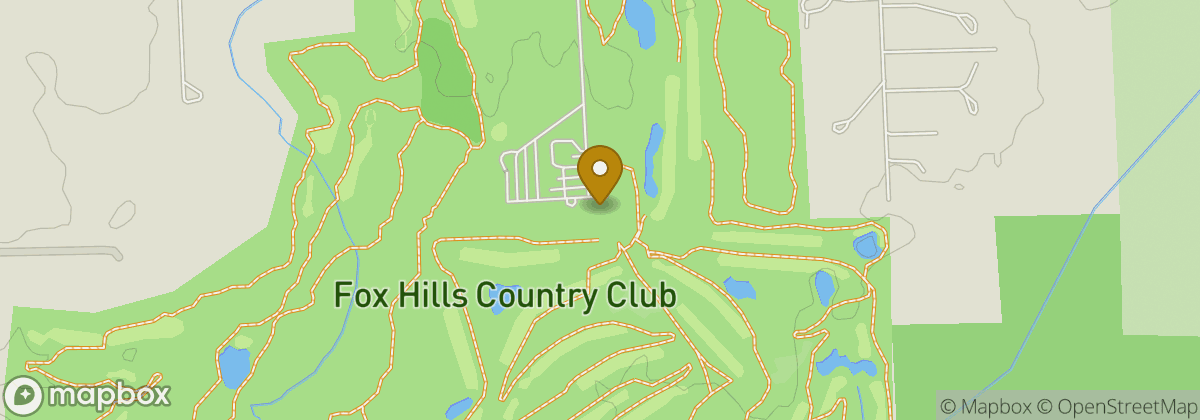 Map location: Fox Hills Golf & Banquet Center