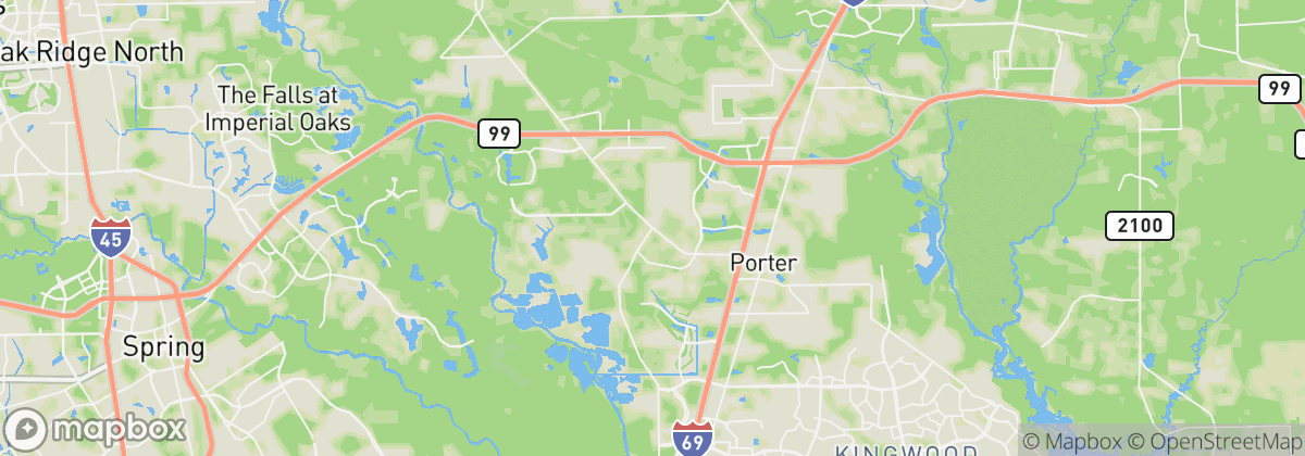 Map: Porter, TX