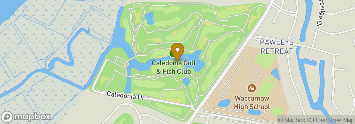 Map location: Caledonia Golf & Fish Club