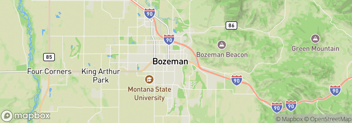 Map: Bozeman, MT