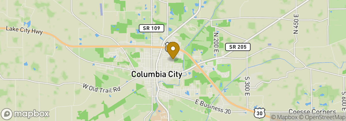 Map location: Eagle Glen Golf Club